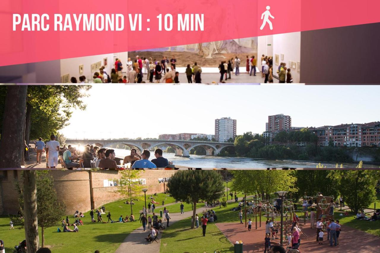 Апартаменты Expat Renting - Le Bistrot - St Cyprien - Parking Тулуза Экстерьер фото